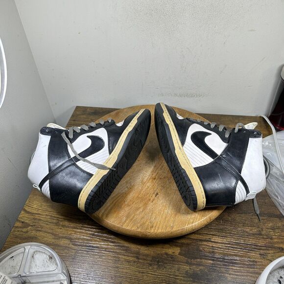 Nike Dunk Sky High Shoes Womens Size 8.5 Wedge Hidden Heel 528899-101 - Picture 7 of 8